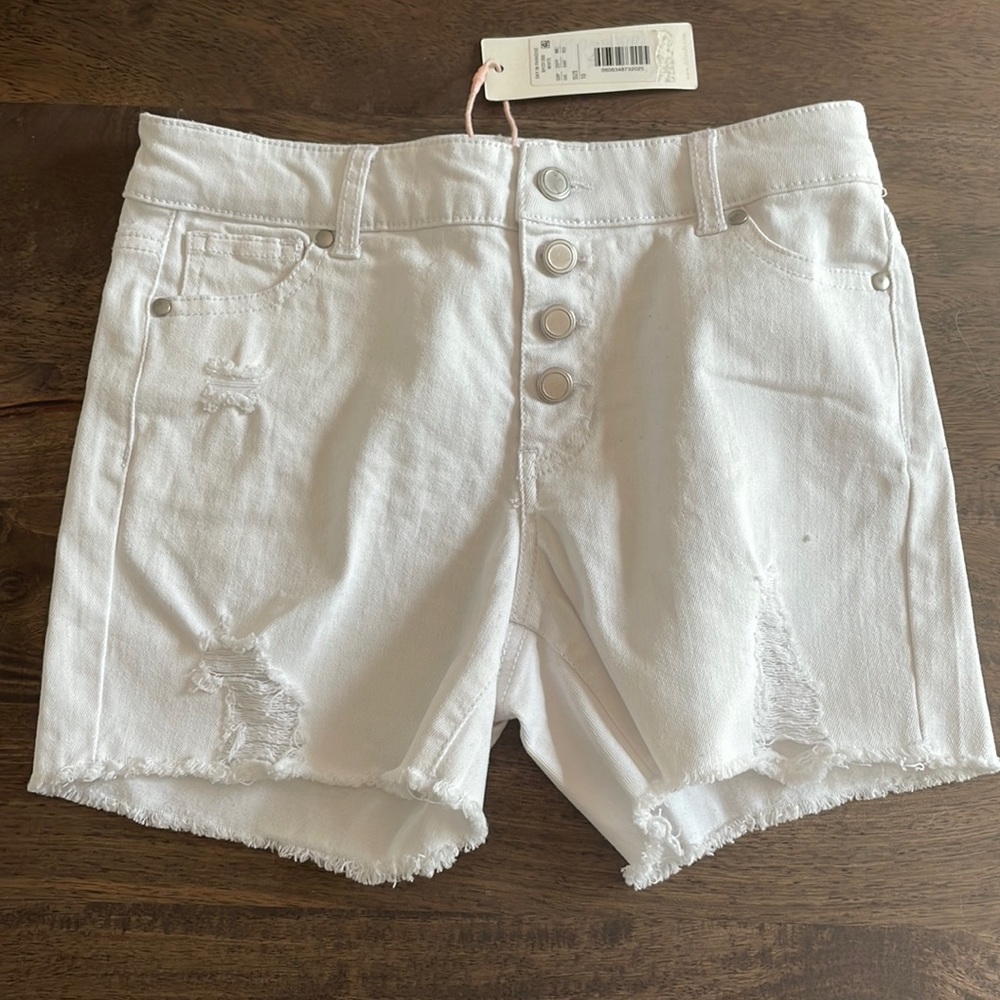 GB Girls Ripped Shorts